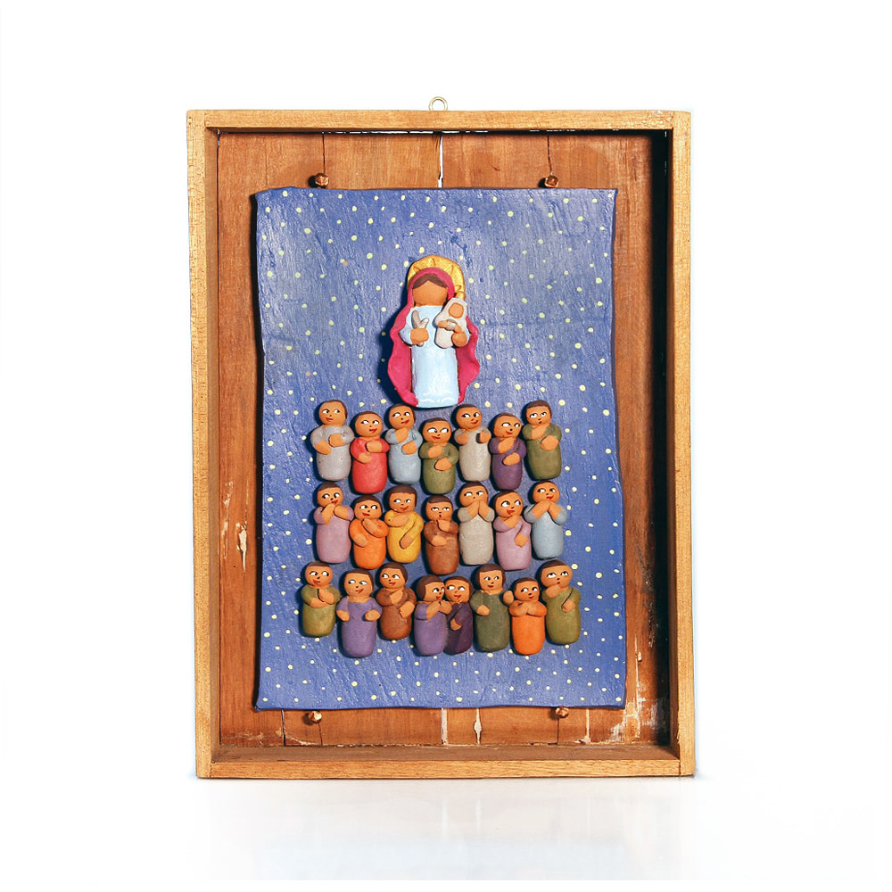 Lady of Amable Clay Tablet