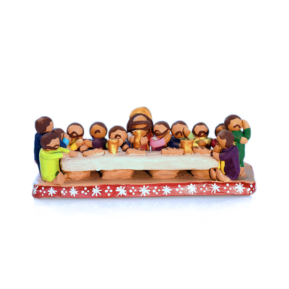 Last Supper Clay Tablet