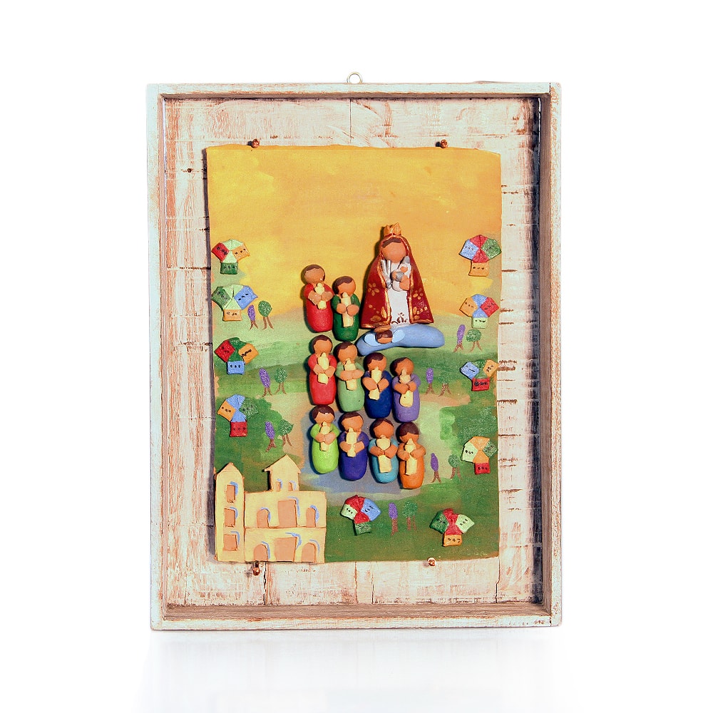 Our Lady of Manaoag Clay Tablet