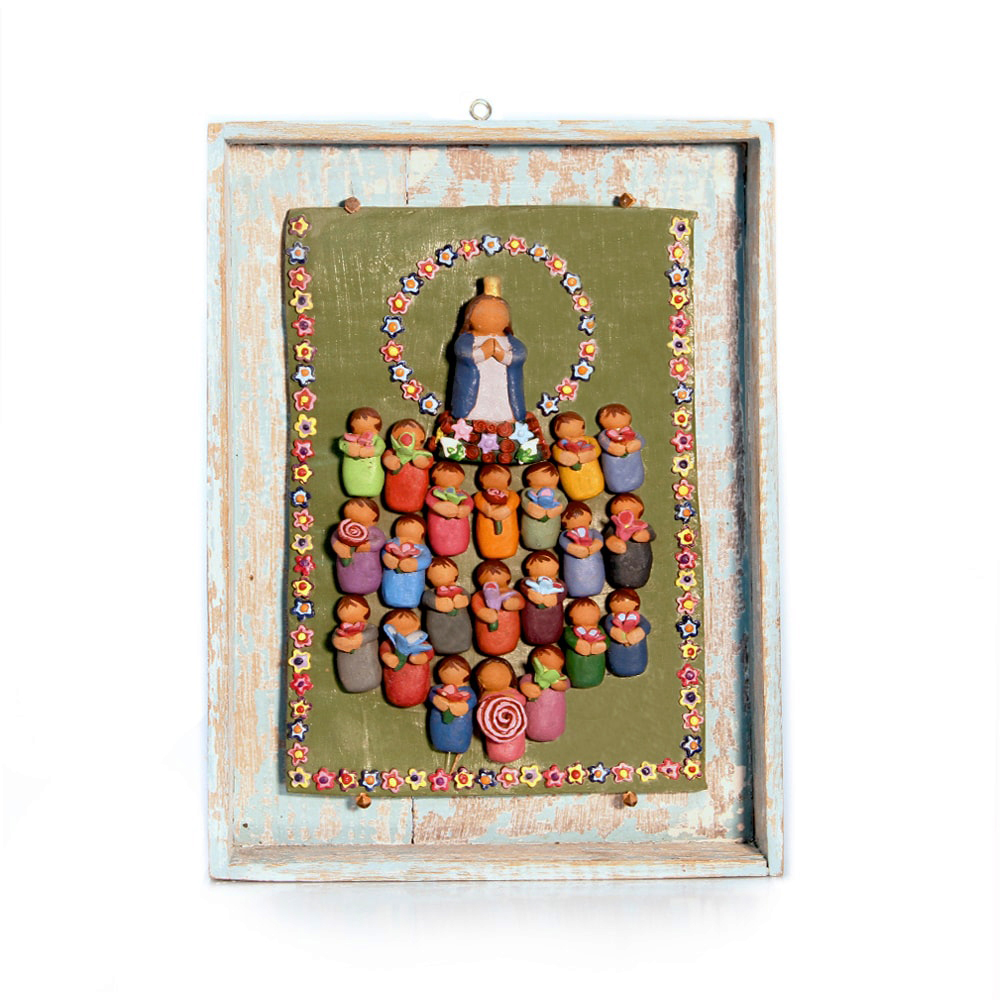 Flores de Mayo Clay Tablet